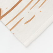 Custom Name Cute Capybara With Sunglasses Kids Fleecedecke (Ecke)