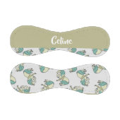 Custom name cute horses pattern baseball (Paneele)