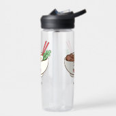 Custom Name Cute Kawaii Noodles Trinkflasche (Links)