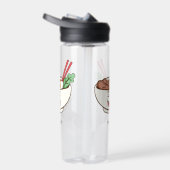 Custom Name Cute Kawaii Noodles Trinkflasche (Rechts)