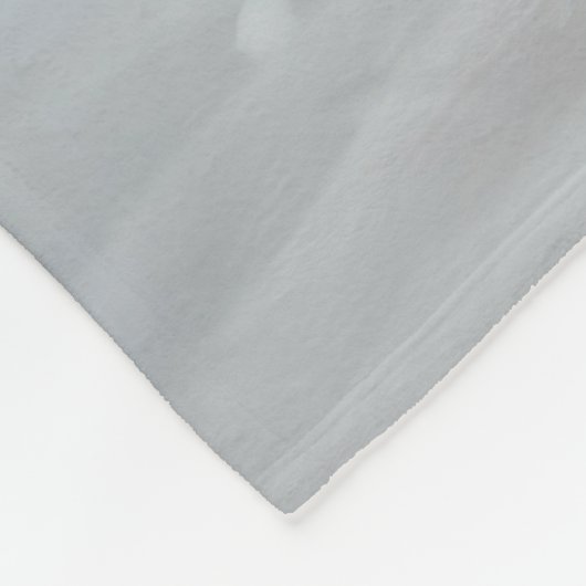 Custom Name Cute Snowman Christmas Fleecedecke (Ecke)