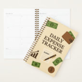 Custom Name Daily Expense Tracker Planner Planer (Anzeige)