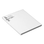 Custom Name Encouraging Scripture Psalm 1:3 Notizblock (angewinkelt)