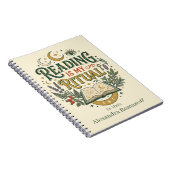 Custom Name Ex Libris Reading Is My Ritual Notizblock (Rechte Seite)