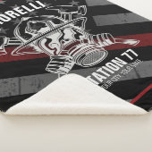 Custom NAME Firefighter Fire Department Station Sherpadecke (3/4)