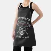 Custom Name Firefighter Wife Apron Schürze (InSitu)