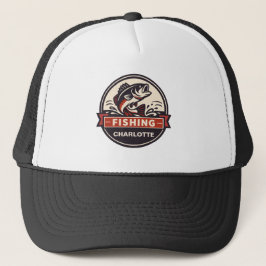 Custom Name Fishing Truckerkappe