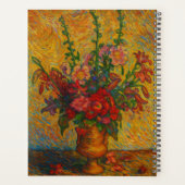 Custom Name Floral Planner Planer (Rückseite)