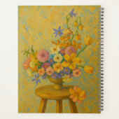 Custom Name  Floral Planner Planer (Rückseite)