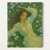 Custom Name  Floral Planner Planer (Rückseite)