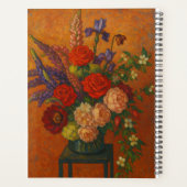 Custom Name  Floral Planner Planer (Rückseite)