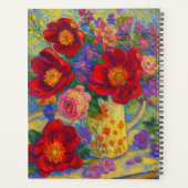 Custom Name Floral Planner Planer (Rückseite)