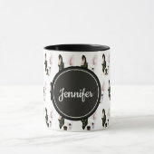 Custom Name French Bulldog Coffee Mug Tasse (Zentrum)