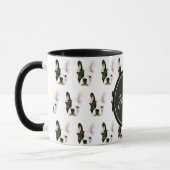 Custom Name French Bulldog Coffee Mug Tasse (Links)