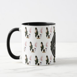 Custom Name French Bulldog Coffee Mug Tasse