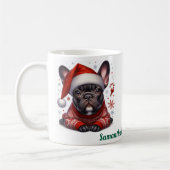  Custom name, French bulldog  Kaffeetasse (Links)