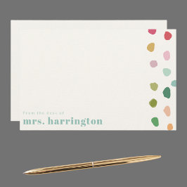Custom Name, Fun Gift for Teachers Stationery Briefpapier