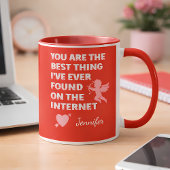 Custom Name | Funny Dating Valentine Day Gift Tasse