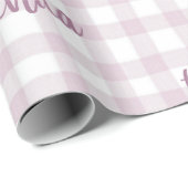 custom name gift wrap geschenkpapier (Rolleneckpunkt)