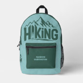 Custom Name Hiking Bedruckter Rucksack (Vorderseite)