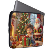 Custom Name Holiday KeepsakeElectronics Bag Laptopschutzhülle (Vorne Rechts)