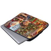 Custom Name Holiday KeepsakeElectronics Bag Laptopschutzhülle (Vorne Knopf)