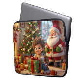 Custom Name Holiday KeepsakeElectronics Bag Laptopschutzhülle (Vorderseite Links)