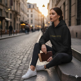 Custom Name Hoodie Cozy Stylish Wear Women