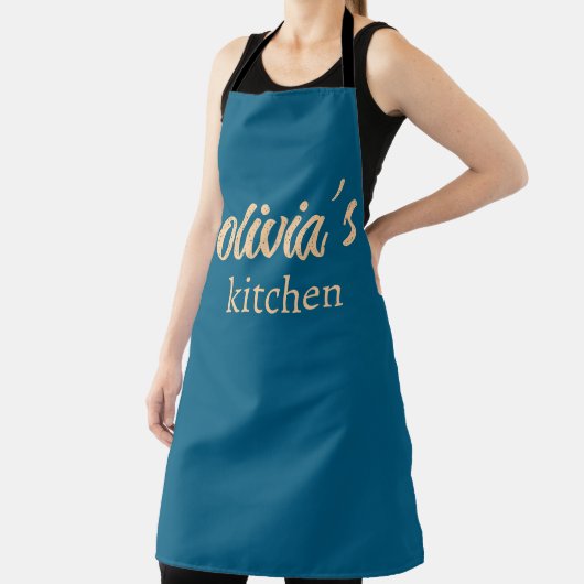 Custom Name Kitchen Apron – Personalized Cooking  Schürze (InSitu)