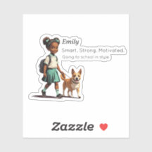 Custom Name Label Sticker