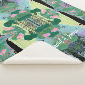 💕 Custom Name Lake Kiss Sherpa Blanket – Cuddle Sherpadecke (3/4)