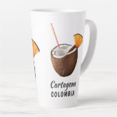 Custom Name & Location Coco Loco Milchtasse (Rechte Ecke)