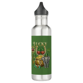Custom name lucky charms edelstahlflasche