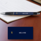 Custom Name Luxury Royal Elegant Monogran Kugelschreiber