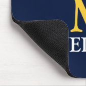 Custom Name Luxury Royal Elegant Monogran  Mousepad (Ecke)