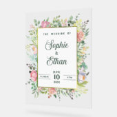 Custom name > message me - Wedding Acrylic Sign Acrylschild (Winkel)