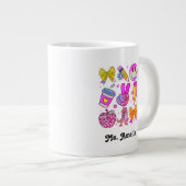 Custom Name Mug, Custom Teacher Mug,Back to school Jumbo-Tasse (Vorderseite Rechts)