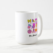 Custom Name Mug, Custom Teacher Mug,Back to school Kaffeetasse (VorderseiteRechts)