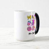 Custom Name Mug, Custom Teacher Mug,Back to school Verwandlungstasse (VorderseiteRechts)