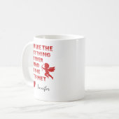 Custom Name Mug | Funny Online Dating Gift Kaffeetasse (Vorderseite Links)