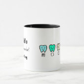 Custom Name Mug – Personalized Dental Gift Tasse (Zentrum)