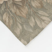 Custom Name Muted Suede Tone Fleecedecke (Ecke)