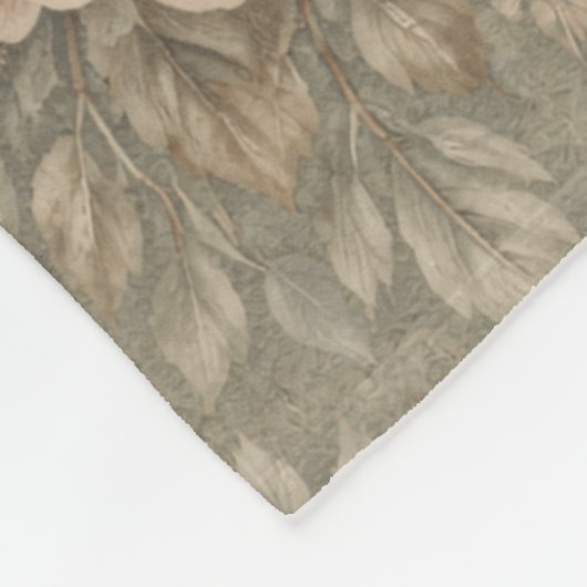 Custom Name Muted Suede Tone Fleecedecke (Ecke)