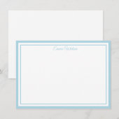 Custom Name Note Card Mitteilungskarte (Vorne/Hinten)