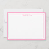 Custom Name Note Card Mitteilungskarte (Vorderseite)