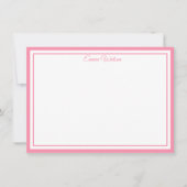 Custom Name Note Card Mitteilungskarte (Vorderseite)