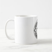 Custom Name or Initial Personalized Coffee Mug Kaffeetasse (Links)