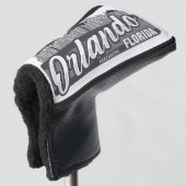 Custom Name Orlando Florida Golf Headcover (3/4 Vorderseite)