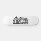 Custom Name Orlando Florida Skateboard (Horizontal)
