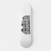 Custom Name Orlando Florida Skateboard (Vorne)